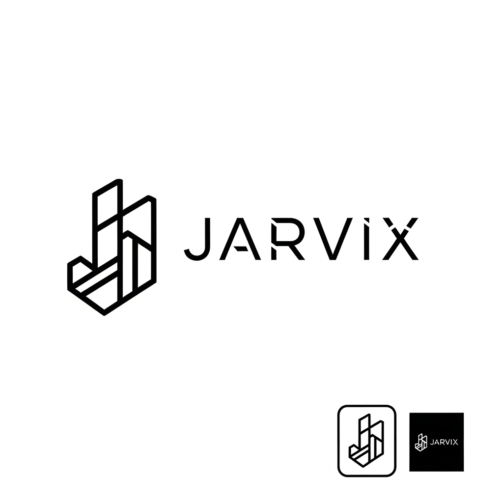 AI Design for Act as a world-class identity designer who creates logos for venture-backed technology companies.
Design a premium logo for a digital design and web development brand named:
JARVIX
BRAND POSITIONING
Jarvix helps businesses build modern digital identities through premium websites, branding, and digital experiences.
The company stands for:
- Precision
- Craftsmanship
- Digital architecture
- Modern design
- Innovation
- Simplicity
- Trust
- Premium execution
The logo should feel like a company that designs websites for high-growth startups and premium businesses.
DESIGN PHILOSOPHY
The logo must be:
- Minimal
- Timeless
- Memorable
- Geometric
- Sophisticated
- Elegant
- Modern
- Technology-focused
The logo should not feel like a freelancer logo.
It should feel like a company worth hundreds of millions of dollars.
VISUAL INSPIRATION
Take inspiration from:
- Vercel
- Linear
- Stripe
- Arc Browser
- Notion
- Ramp
- Mercury
- Framer
- Figma
Do not copy any existing logo.
Only capture their simplicity, confidence, and visual intelligence.
SYMBOL REQUIREMENTS
Create a unique abstract symbol.
The symbol should represent:
- Structure
- Systems
- Connectivity
- Digital craftsmanship
- Modern architecture
- Forward progress
The symbol should be recognizable even without the word "Jarvix".
The best logos should reveal meaning only after a closer look.
NEGATIVE SPACE
Use intelligent negative space.
Hide subtle references to:
- The letter J
- The idea of building
- Digital frameworks
- Connected systems
The hidden meaning should not be obvious immediately.
GEOMETRY
Use:
- Clean geometric shapes
- Perfect proportions
- Balanced spacing
- Strong silhouette
Avoid excessive detail.
The symbol should work perfectly:
- At favicon size
- As an app icon
- As a social media profile picture
- On a website navbar
AVOID
Do NOT use:
- Cursors
- Monitors
- Laptops
- Code brackets
- Rockets
- Globes
- Light bulbs
- Generic arrows
- AI brains
- Circuit patterns
- Stock startup icons
STYLE
- Monochrome only
- Black and white
- Flat vector
- No gradients
- No shadows
- No 3D
- No glow effects
TYPOGRAPHY
Design a custom wordmark for:
JARVIX
Requirements:
- Geometric sans serif
- Premium spacing
- Custom letter refinements
- Modern and sophisticated
- Similar quality to technology unicorn brands
OUTPUTS
Generate:
1. Symbol only
2. Symbol + wordmark
3. Black on white
4. White on black
5. App icon version
6. Favicon version
QUALITY BENCHMARK
The final logo should look like it belongs alongside Apple, Airbnb, Stripe, Vercel, Linear, and Notion.
Most importantly:
Create a logo that can be remembered after seeing it once.
Simple enough to draw from memory.
Sophisticated enough to feel premium.
Timeless enough to still look modern 15 years from now.