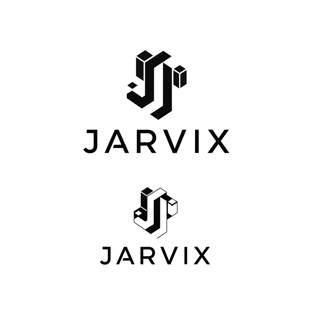 AI Design for Act as a world-class identity designer who creates logos for venture-backed technology companies.
Design a premium logo for a digital design and web development brand named:
JARVIX
BRAND POSITIONING
Jarvix helps businesses build modern digital identities through premium websites, branding, and digital experiences.
The company stands for:
- Precision
- Craftsmanship
- Digital architecture
- Modern design
- Innovation
- Simplicity
- Trust
- Premium execution
The logo should feel like a company that designs websites for high-growth startups and premium businesses.
DESIGN PHILOSOPHY
The logo must be:
- Minimal
- Timeless
- Memorable
- Geometric
- Sophisticated
- Elegant
- Modern
- Technology-focused
The logo should not feel like a freelancer logo.
It should feel like a company worth hundreds of millions of dollars.
VISUAL INSPIRATION
Take inspiration from:
- Vercel
- Linear
- Stripe
- Arc Browser
- Notion
- Ramp
- Mercury
- Framer
- Figma
Do not copy any existing logo.
Only capture their simplicity, confidence, and visual intelligence.
SYMBOL REQUIREMENTS
Create a unique abstract symbol.
The symbol should represent:
- Structure
- Systems
- Connectivity
- Digital craftsmanship
- Modern architecture
- Forward progress
The symbol should be recognizable even without the word "Jarvix".
The best logos should reveal meaning only after a closer look.
NEGATIVE SPACE
Use intelligent negative space.
Hide subtle references to:
- The letter J
- The idea of building
- Digital frameworks
- Connected systems
The hidden meaning should not be obvious immediately.
GEOMETRY
Use:
- Clean geometric shapes
- Perfect proportions
- Balanced spacing
- Strong silhouette
Avoid excessive detail.
The symbol should work perfectly:
- At favicon size
- As an app icon
- As a social media profile picture
- On a website navbar
AVOID
Do NOT use:
- Cursors
- Monitors
- Laptops
- Code brackets
- Rockets
- Globes
- Light bulbs
- Generic arrows
- AI brains
- Circuit patterns
- Stock startup icons
STYLE
- Monochrome only
- Black and white
- Flat vector
- No gradients
- No shadows
- No 3D
- No glow effects
TYPOGRAPHY
Design a custom wordmark for:
JARVIX
Requirements:
- Geometric sans serif
- Premium spacing
- Custom letter refinements
- Modern and sophisticated
- Similar quality to technology unicorn brands
OUTPUTS
Generate:
1. Symbol only
2. Symbol + wordmark
3. Black on white
4. White on black
5. App icon version
6. Favicon version
QUALITY BENCHMARK
The final logo should look like it belongs alongside Apple, Airbnb, Stripe, Vercel, Linear, and Notion.
Most importantly:
Create a logo that can be remembered after seeing it once.
Simple enough to draw from memory.
Sophisticated enough to feel premium.
Timeless enough to still look modern 15 years from now.
