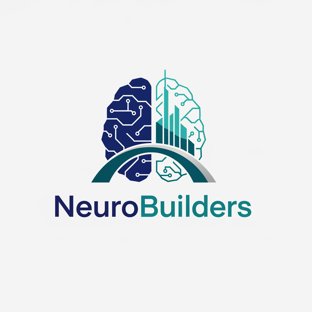 AI Design for design a logo for my goup my group name is neuro builders