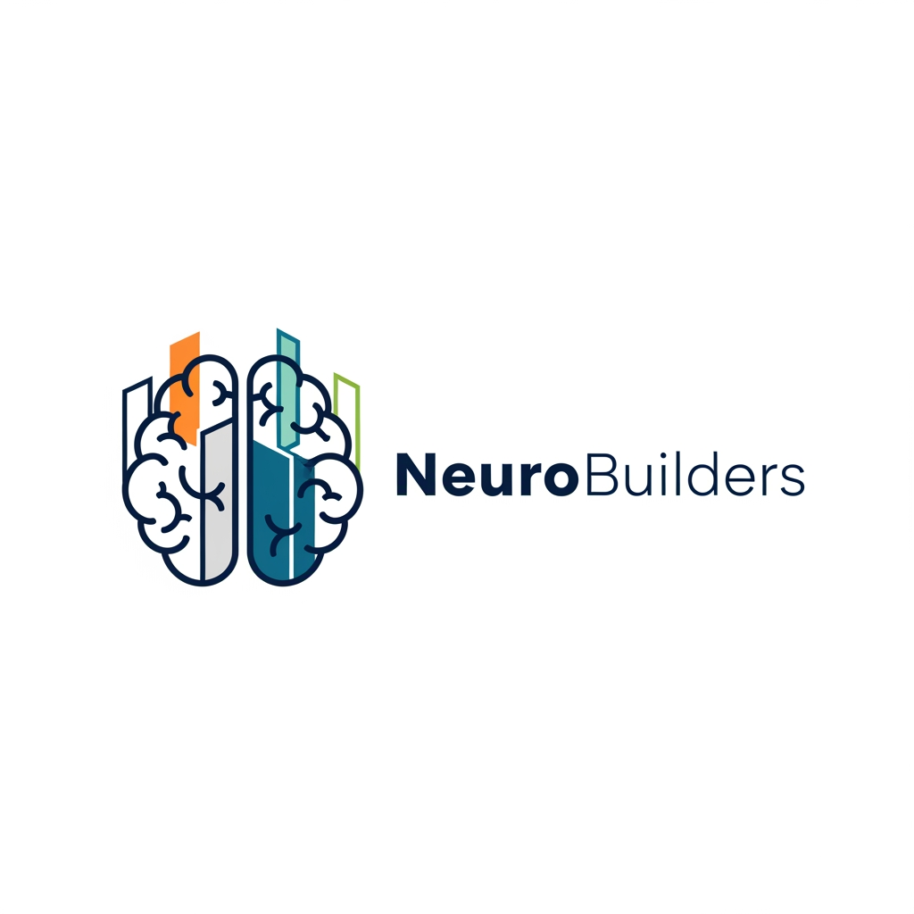AI Design for design a logo for my goup my group name is neuro builders
