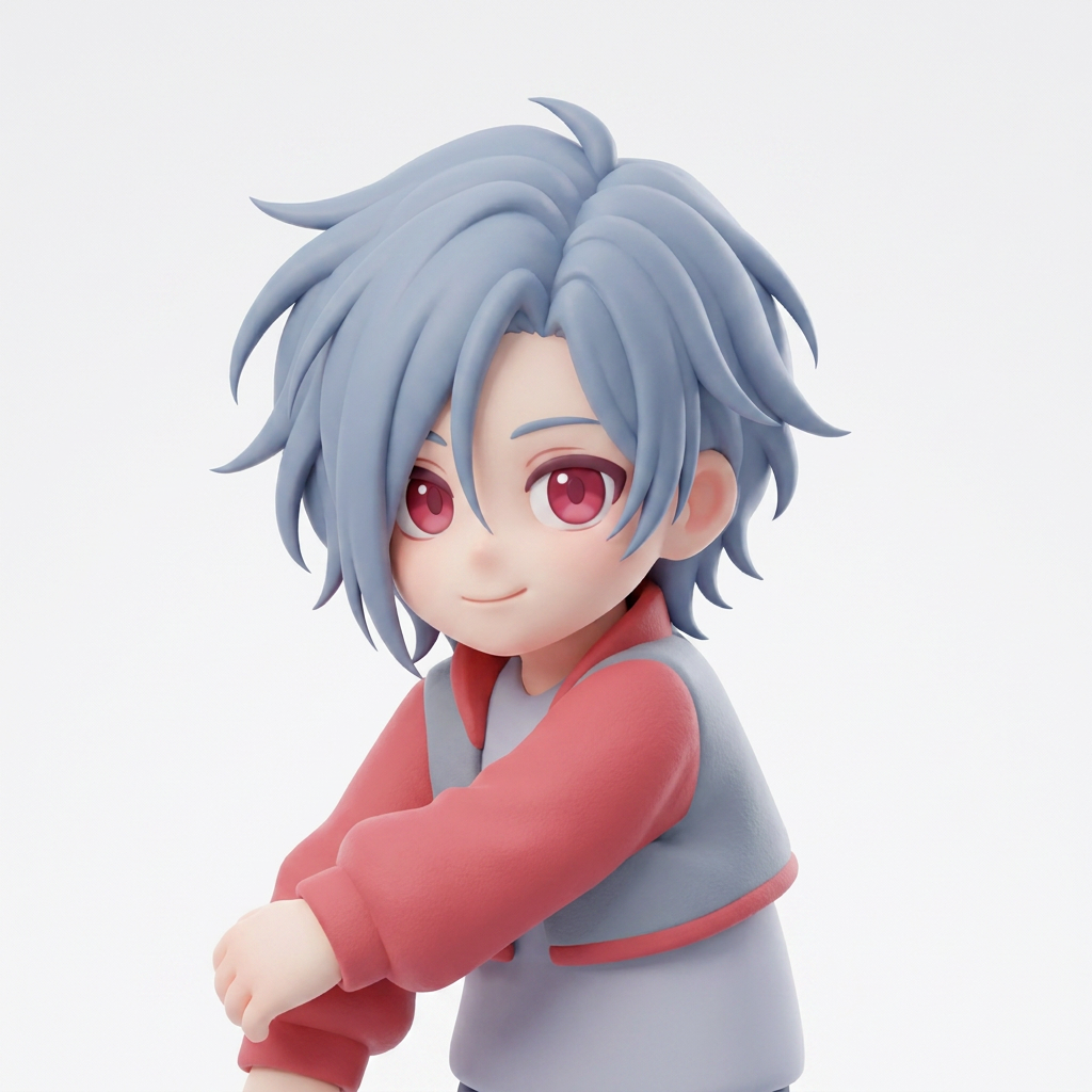 AI Design for A charming, whimsical character design rendered in a high-quality 3D style with soft, rounded features and vibrant pastel colors. The subject is isolated against a solid white background, featuring clean edges and soft studio lighting to highlight its adorable expression and smooth texture.