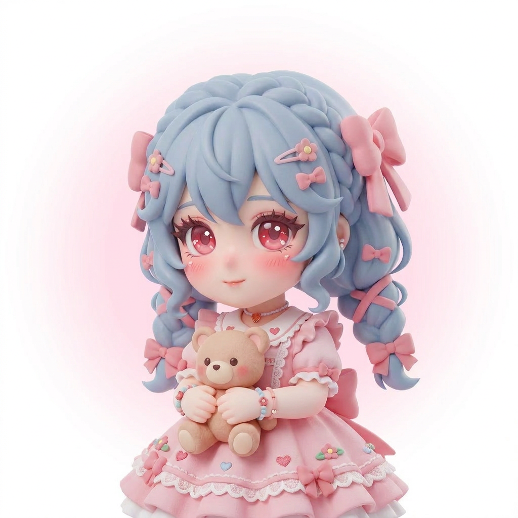 AI Design for Can you make it a little bit more girly and cuter ?
It's supposed to be a girl but not that