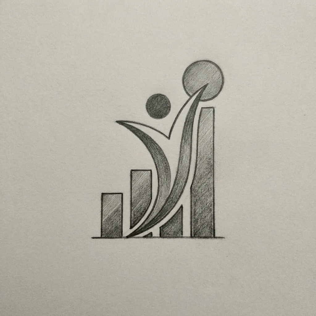 AI Design for this my logo sample idea my topic is "finance" so u can add on some elements to relate finance related and give the unique logo designs ONLY USED to given logo