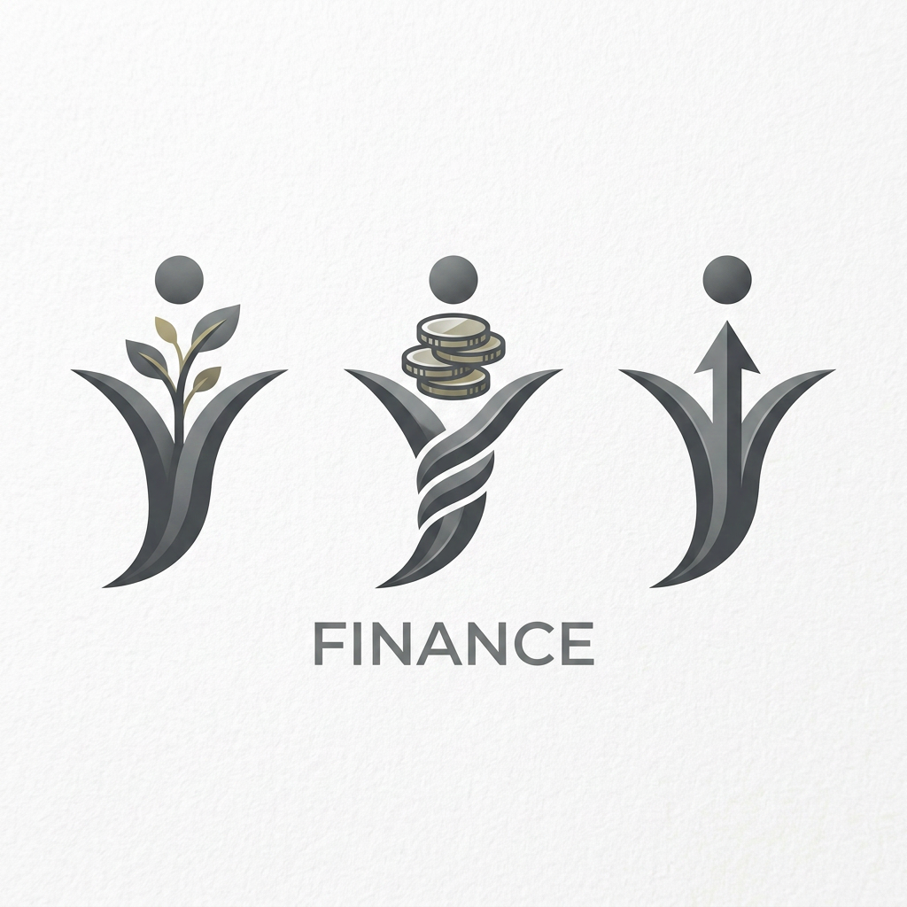 AI Design for this my logo sample idea my topic is "finance" so u can add on some elements to relate finance related and give the unique logo designs ONLY USED to given logo