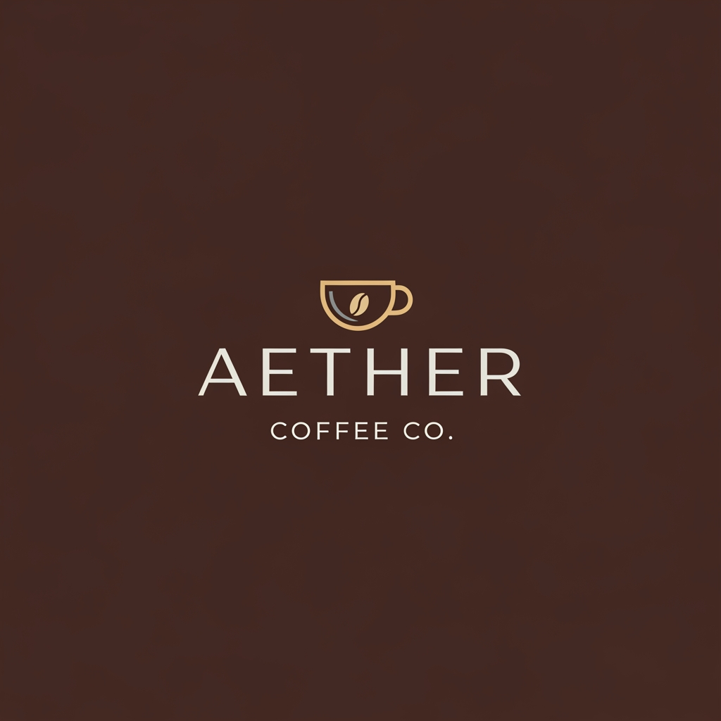 AI Design for Aether Coffee Co.
A new premium coffee brand is launching in India and wants a complete social media campaign.  Brand personality: Premium Modern Minimal Cozy...... create a main logo for the above coffee cafe