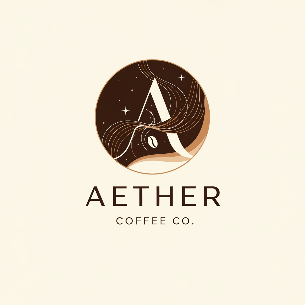 AI Design for Aether Coffee Co.
A new premium coffee brand is launching in India and wants a complete social media campaign.  Brand personality: Premium Modern Minimal Cozy...... create a main logo for the above coffee cafe