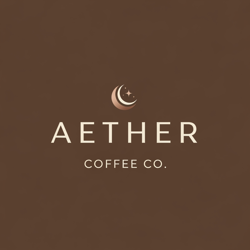 AI Design for Aether Coffee Co.
A new premium coffee brand is launching in India and wants a complete social media campaign.  Brand personality: Premium Modern Minimal Cozy...... create a main logo for the above coffee cafe