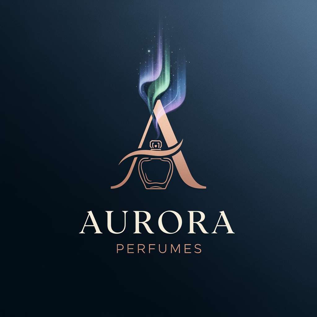 AI Design for CREATE A LUXURY LOGO FOR "Aurora Perfumes"\