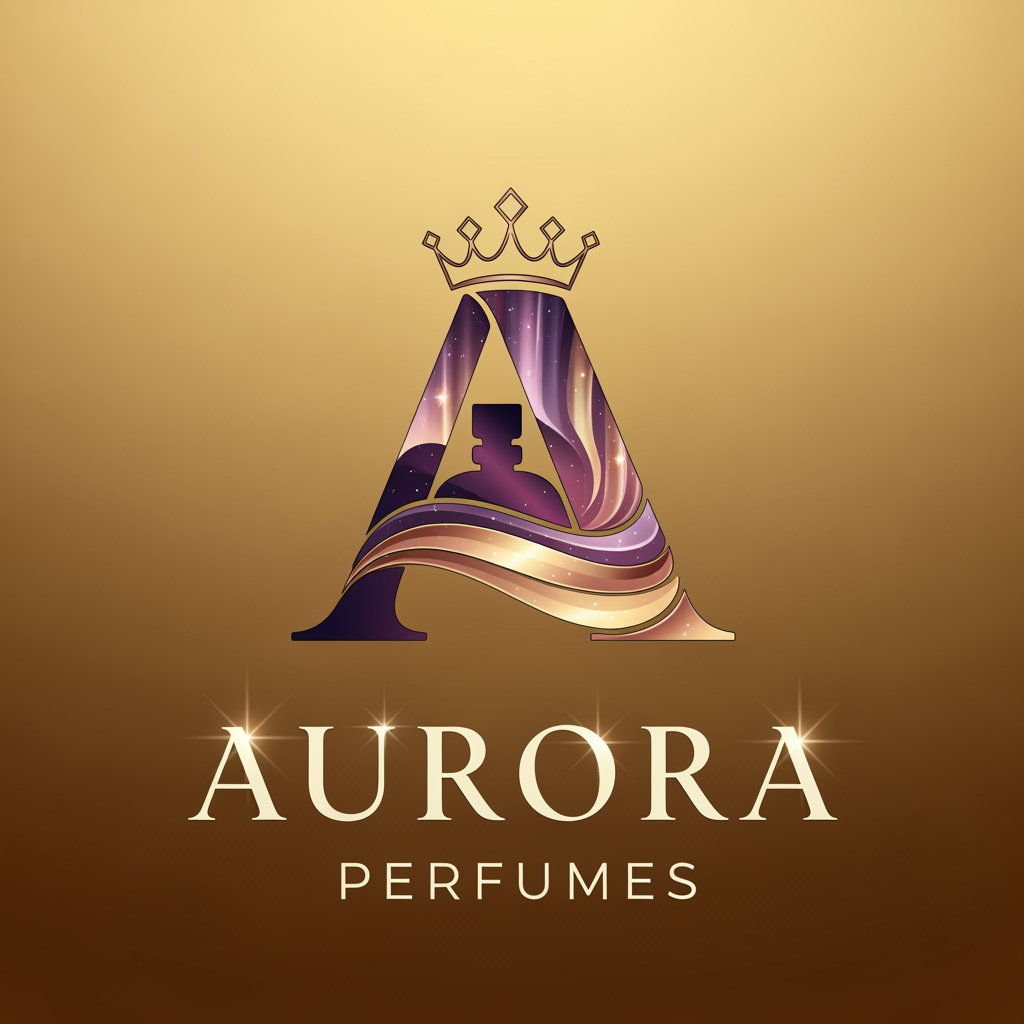 AI Design for CREATE A LUXURY LOGO FOR "Aurora Perfumes"\