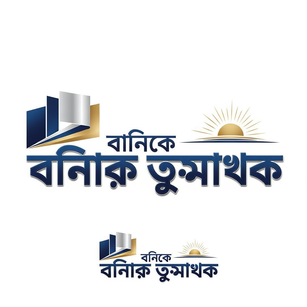 AI Design for tumi chaile agulo follow krte paro
logo brand name: দৈনিক উন্মোচক
design kore deo