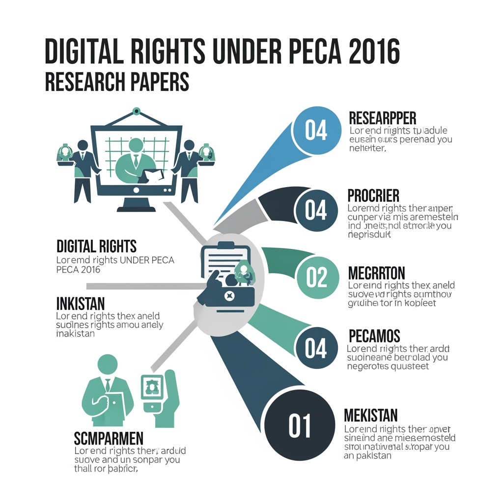 AI Design for DIGITAL RIGHTS UNDER PECA 2016: A Simple Analysis of Freedom of Speech and Privacy in Pakistan
Author: 
Tanveer Shahid & Syed Tahir Naveed
Supervisor: 
Prof. Dr. Zaheer Ahmed
Department
LLM, School Of Law and Policy , University of Management and Technology, Lahore, Pakistan.


1. INTRODUCTION & BACKGROUND
BRIEF CONTEXT: 
Internet use is growing very fast in Pakistan. Because of this, cybercrime has also increased. So the government made a law to control it.
Problem/Gap: 
PECA 2016 was made to stop cybercrime. But people are worried that it hurts basic rights like freedom of speech, privacy, and fair court process.
Purpose: 
This study checks if PECA 2016 matches the Constitution and international human rights rules. It also gives ideas to better protect digital rights in Pakistan.

2. RESEARCH QUESTIONS
•	Does PECA 2016 follow the Constitution’s rules about freedom of speech and privacy?  
•	How has PECA affected people’s freedom of speech and privacy in real life?  
•	What are the legal problems in PECA, and what changes are needed to protect digital rights?
3. METHODOLOGY 
•	Research Design: 
Qualitative research + Doctrinal legal analysis + Comparative legal analysis + Policy analysis
•	Sample/Population:
 PECA 2016, court judgments, constitutional provisions, international laws, comparative frameworks
•	Content Analyzed: 
Laws, court cases, government rules, policy documents, international legal instruments
•	Data Technique: 
Legal content analysis + comparative analysis + rights-based constitutional analysis
4. FINDINGS 
KEY FINDINGS (ALIGNED WITH RESEARCH QUESTIONS)
1.	PECA contains several provisions that are inconsistent with constitutional protections of freedom of expression and privacy, particularly Sections 20 and 37.
2.	Broad content-blocking powers, criminal defamation provisions, and surveillance mechanisms create significant risks for digital rights and due process.
3.	Judicial oversight remains limited, while enforcement practices may encourage self-censorship among journalists, activists, and online users.
4.	Comparative models from the EU and UK demonstrate more transparent and rights-compatible approaches to digital governance.
________________________________________
DIGITAL RIGHTS CHALLENGES UNDER PECA
•	Criminal Defamation — 85% 
•	Content Blocking Powers — 80% 
•	Surveillance Concerns — 75% 
•	Lack of Transparency — 70% 
•	Due Process Issues — 65% 
Impact Level (%)
________________________________________
MAJOR CHALLENGES IDENTIFIED
Challenge	Impact
Criminal Defamation	                Chilling Effect on Speech
Content Blocking	                 Reduced Online Freedom
Surveillance Powers	                   Privacy Risks
Weak Oversight	                  Due Process Concerns
Lack of Transparency	                  Accountability Deficit

5. CONCLUSION & IMPLICATIONS
KEY CONCLUSIONS
•	PECA plays an important role in addressing cybercrime but contains several provisions that adversely affect freedom of expression and privacy. 
•	Current enforcement mechanisms grant extensive powers to regulatory authorities without sufficient safeguards. 
•	Meaningful reform is required to align PECA with constitutional guarantees and international human rights standards. 
PRACTICAL IMPLICATIONS
•	Better protection of digital rights 
•	Improved transparency and accountability 
•	Enhanced public trust in digital governance 
•	Stronger constitutional compliance 
•	More effective cybercrime regulation 
________________________________________
6. STUDY RECOMMENDATIONS
TOP 5 RECOMMENDATIONS
1.	Treat ordinary online defamation as a civil matter instead of a criminal offense. 
2.	Require court warrants before surveillance or access to personal data. 
3.	Create an independent digital rights authority. 
4.	Make content-blocking decisions more transparent. 
5.	Introduce a strong data protection law to safeguard personal information.
7-SMART DIGITAL RIGHTS REFORM MODEL
1. LEGAL REFORM
2. JUDICIAL OVERSIGHT
3. INDEPENDENT REGULATOR
4. TRANSPARENCY & ACCOUNTABILITY
5. PROTECTION OF DIGITAL RIGHTS