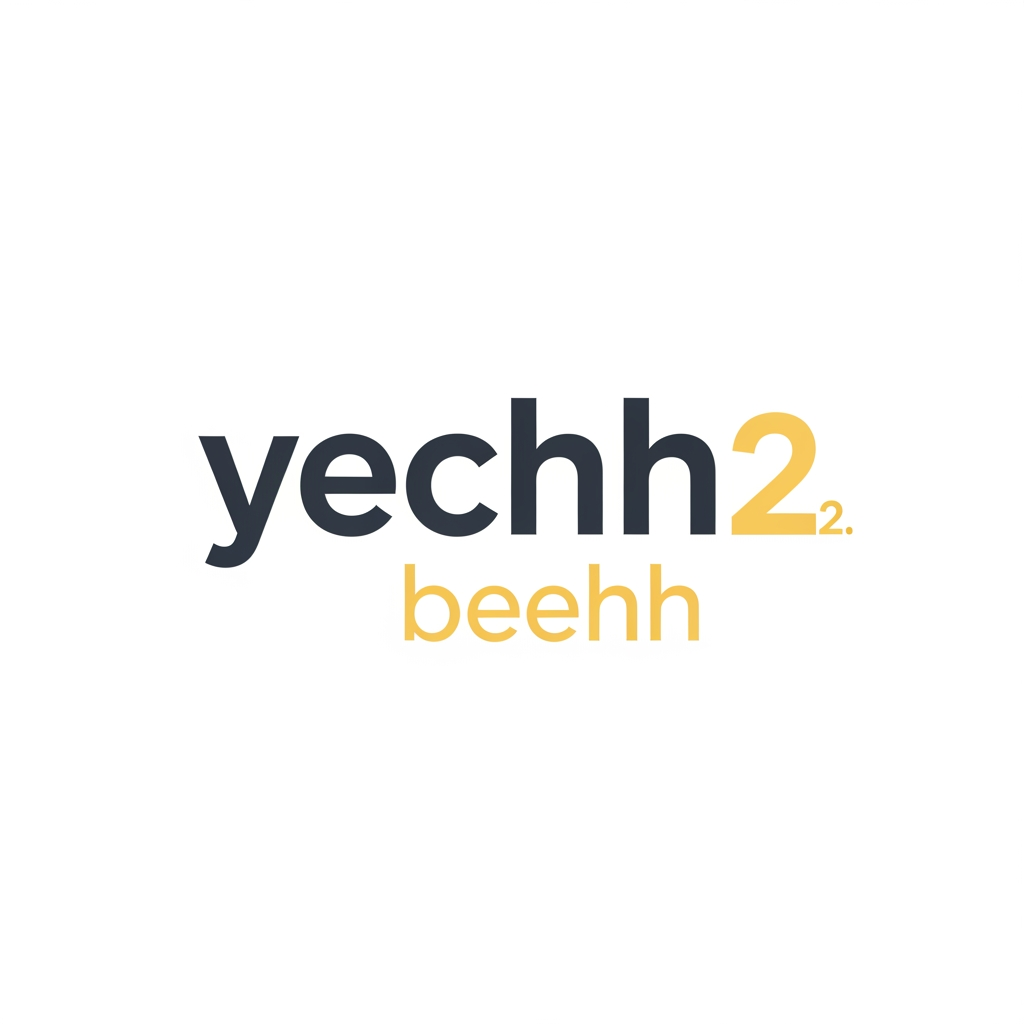 AI Design for create a text logo yechh2.beehh