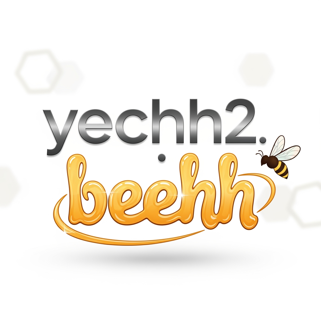 AI Design for create a text creative logo yechh2.beehh