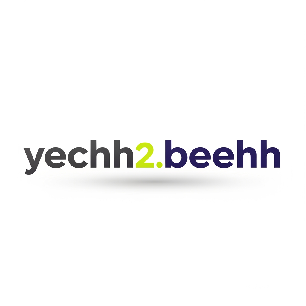 AI Design for create a text logo yechh2.beehh
