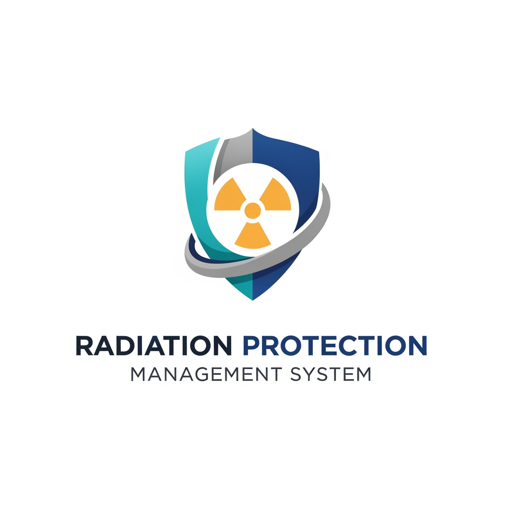 AI Design for Create a logo for Radiation Protection management System
