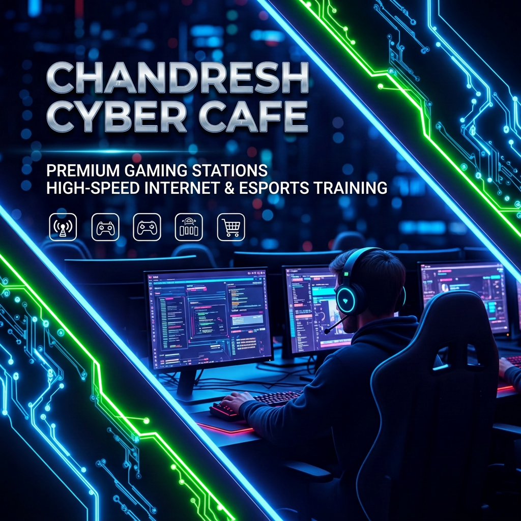 AI Design for Chandresh Cyber cafe