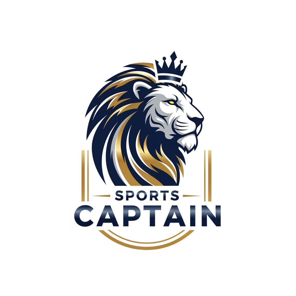 AI Design for i want a logo for sports captain a sportish logo smtg that has balance maturity and spirit it should look like a premium on e