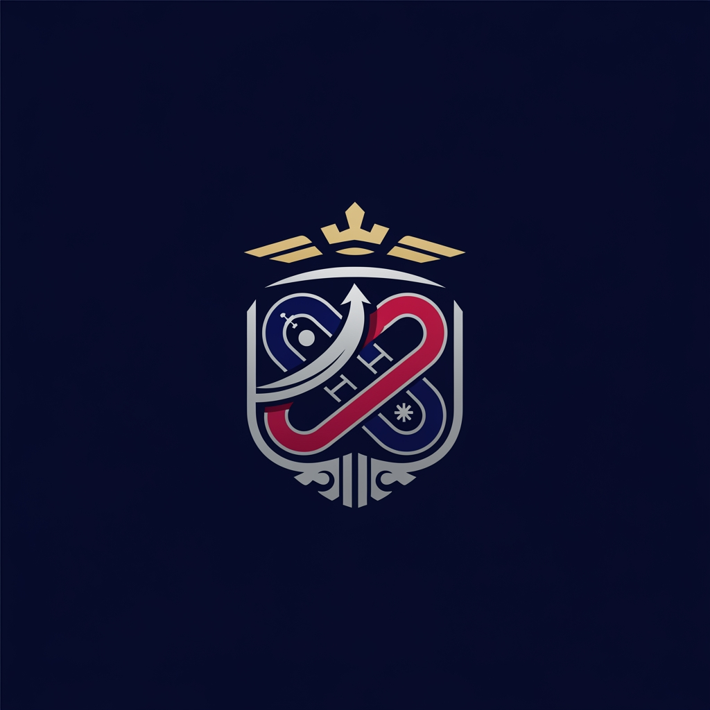 AI Design for i want a logo for sports captain a sportish logo smtg that has balance maturity and spirit it should look like a premium one dont add any letter just make the logo feel real and cconnected with sports