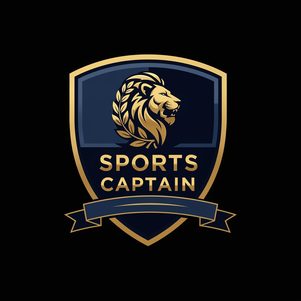 AI Design for i want a logo for sports captain a sportish logo smtg that has balance maturity and spirit it should look like a premium on e