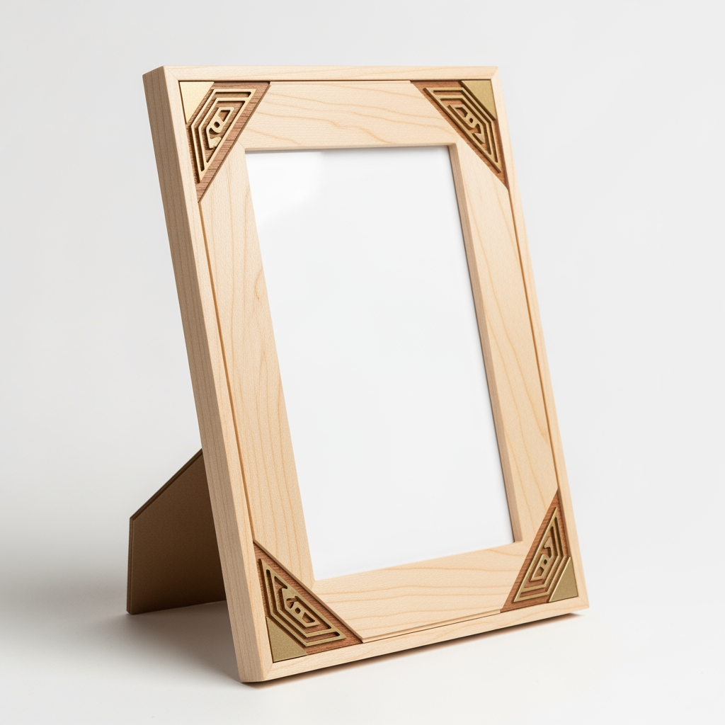 AI Design for i want to create asthetic design for a photoframe