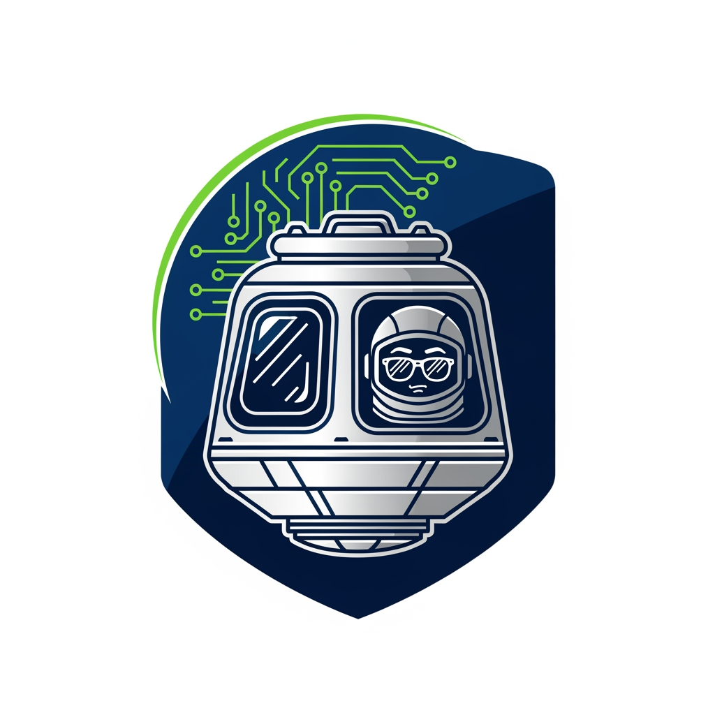 AI Design for Create a logo not with name but our team name is Gaganyaan Geeks