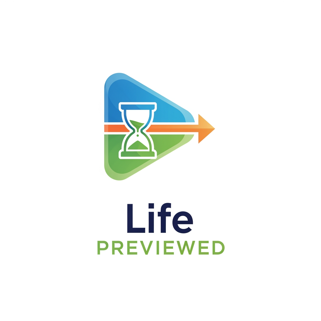 AI Design for give more suggestion for life previewed logo