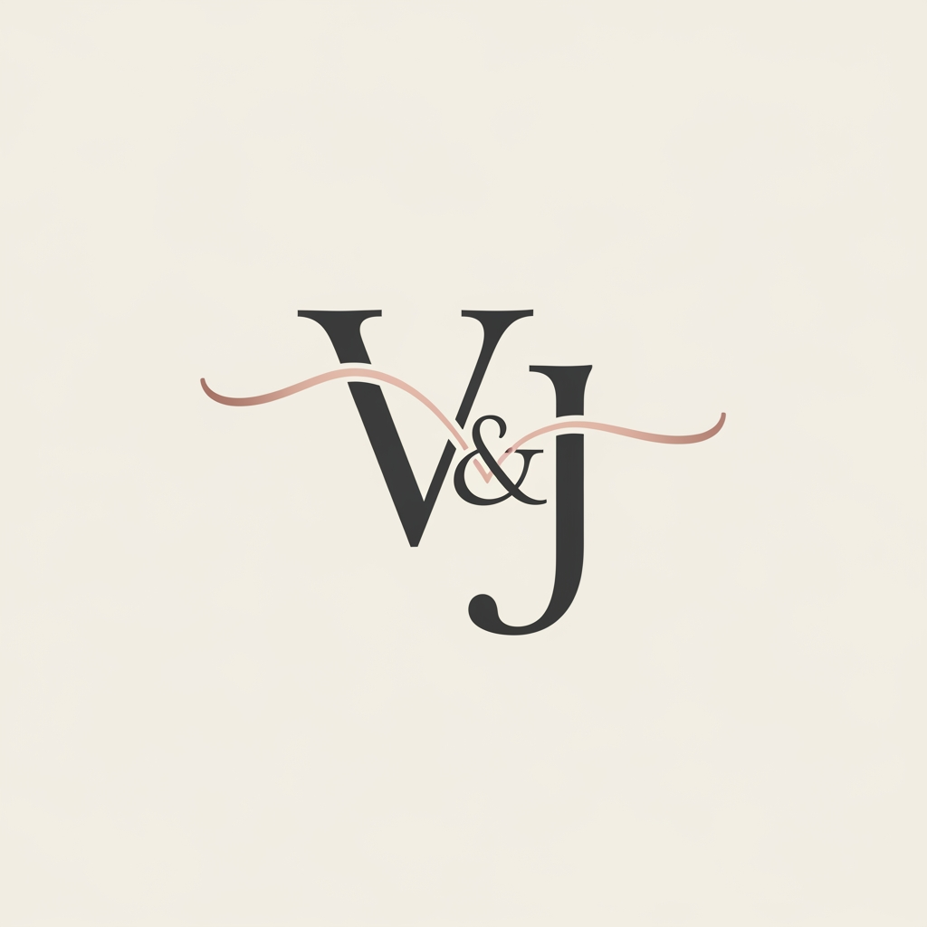 AI Design for Vishal and jyoti name off bride and groom
i want a logo with initial of ourt namke athetic and beatiuful