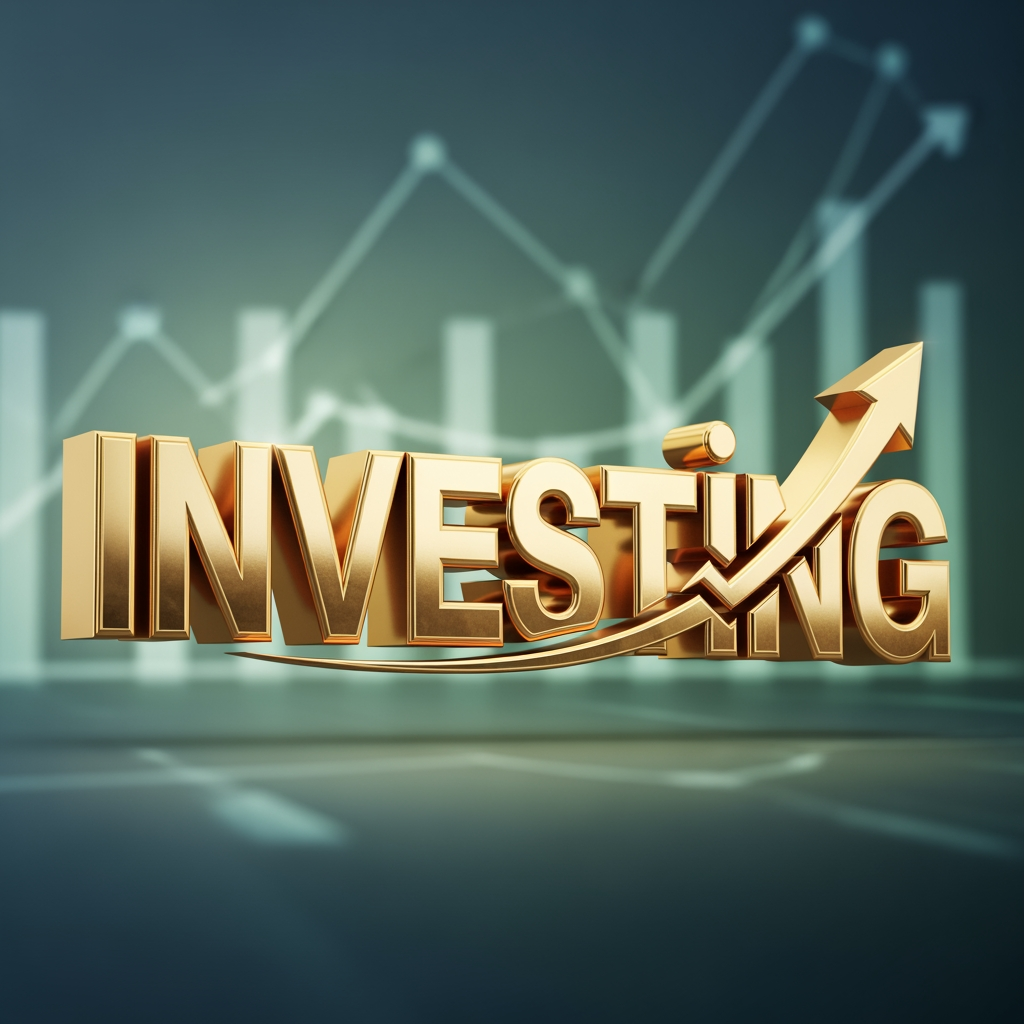 AI Design for INVESTING 3D LOGO