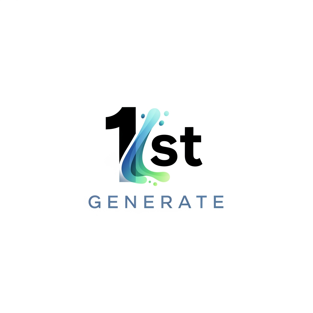 AI Design for 1st generate logo show