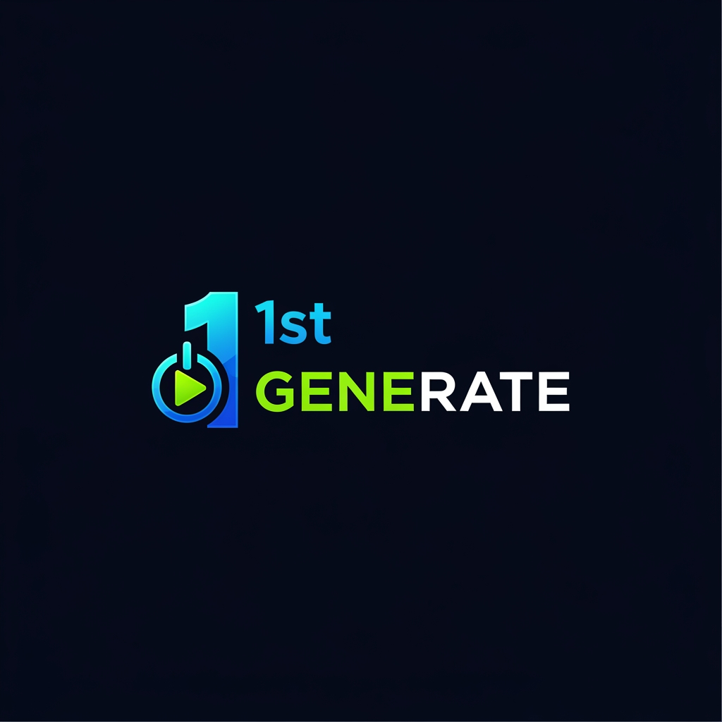 AI Design for 1st generate logo show