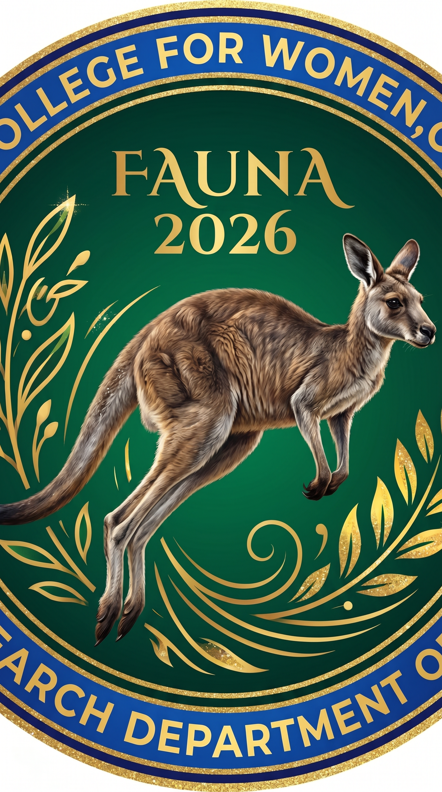 AI Design for i mean, it should look like a real kangaroo. glitters are optional