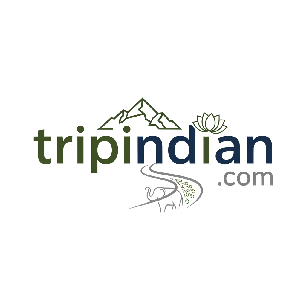 AI Design for make a logo tripindian.com travel logo and professional way like look a natural real
