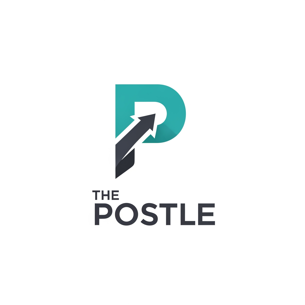 AI Design for create a logo for a digital marketing company named The Postle Logo should be trendy and meaning ful