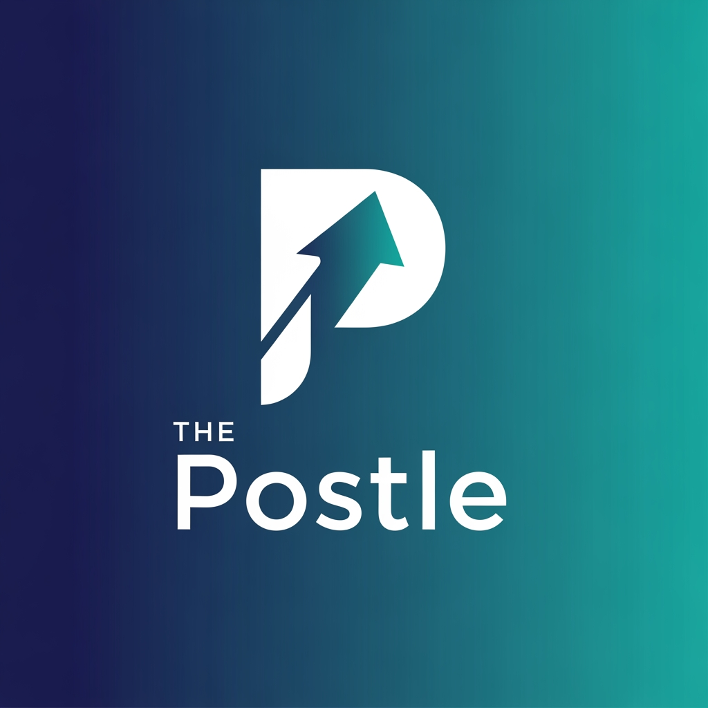 AI Design for create a logo for a digital marketing company named The Postle Logo should be trendy and meaning ful