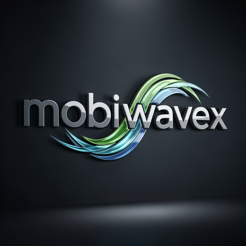 AI Design for mobiwavex logo maker3d