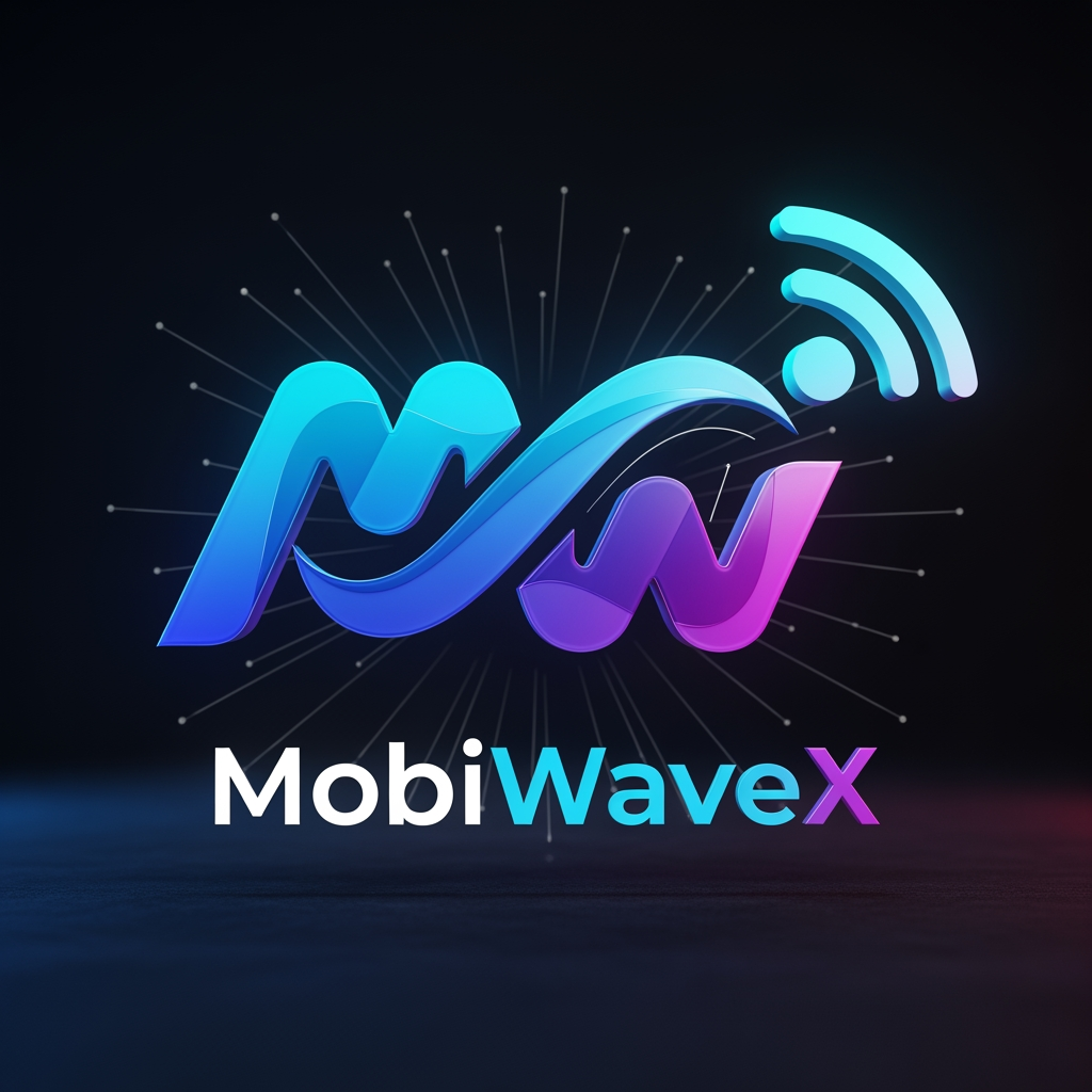 AI Design for mobiwavex logo maker