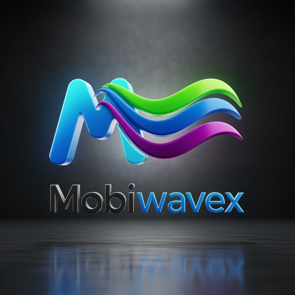 AI Design for mobiwavex logo maker3d