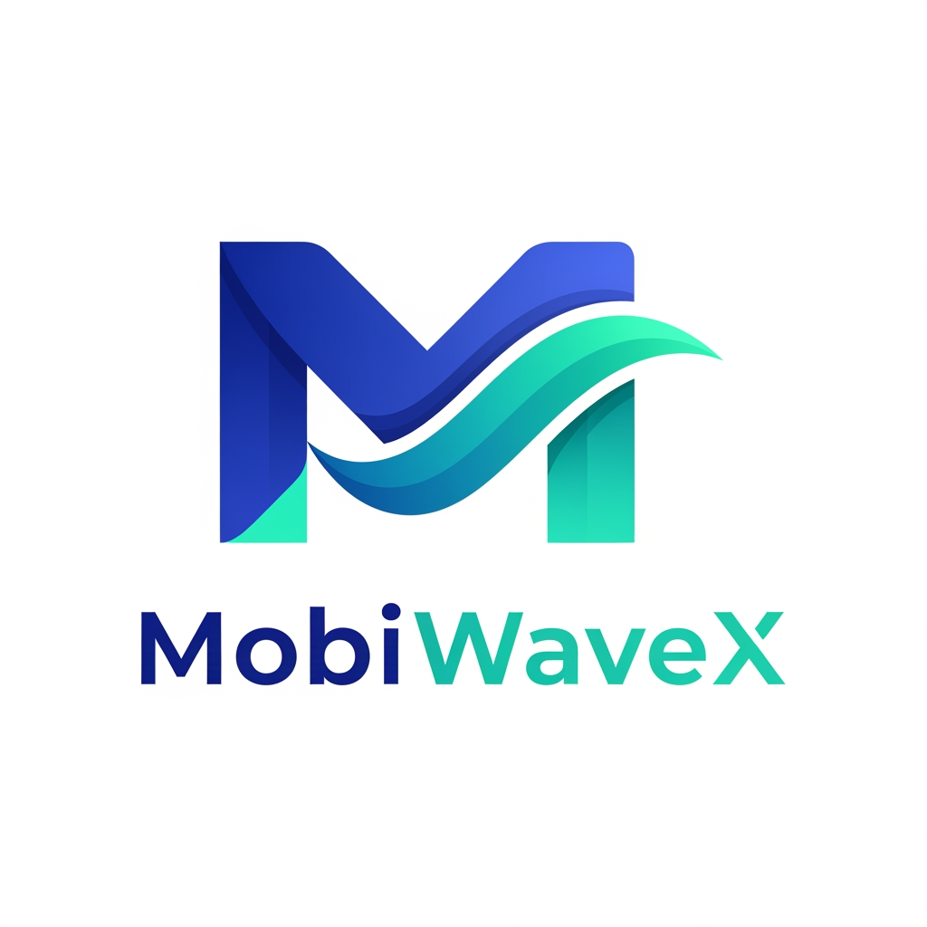 AI Design for mobiwavex logo maker