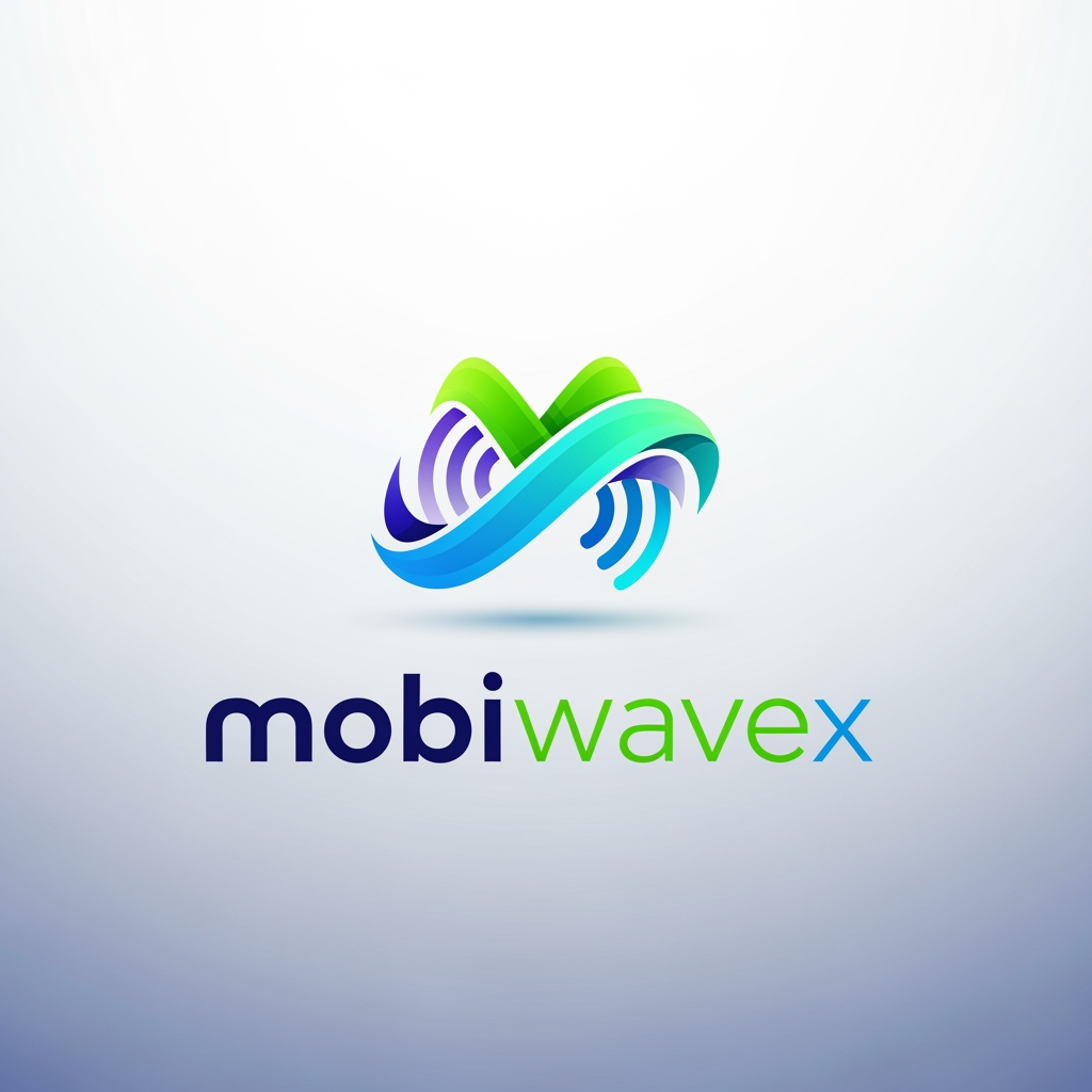 AI Design for mobiwavex logo maker