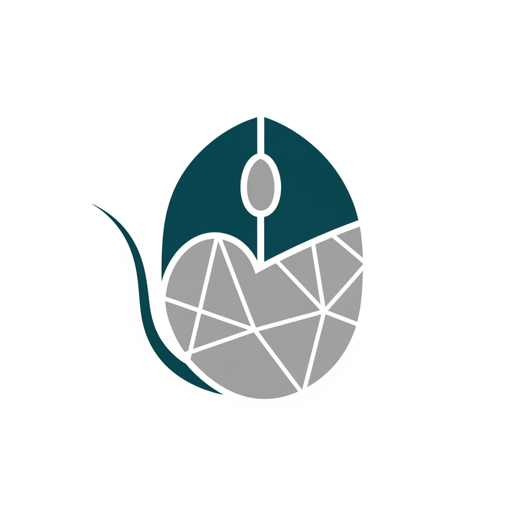 AI Design for create logo in mause and fegure geometry