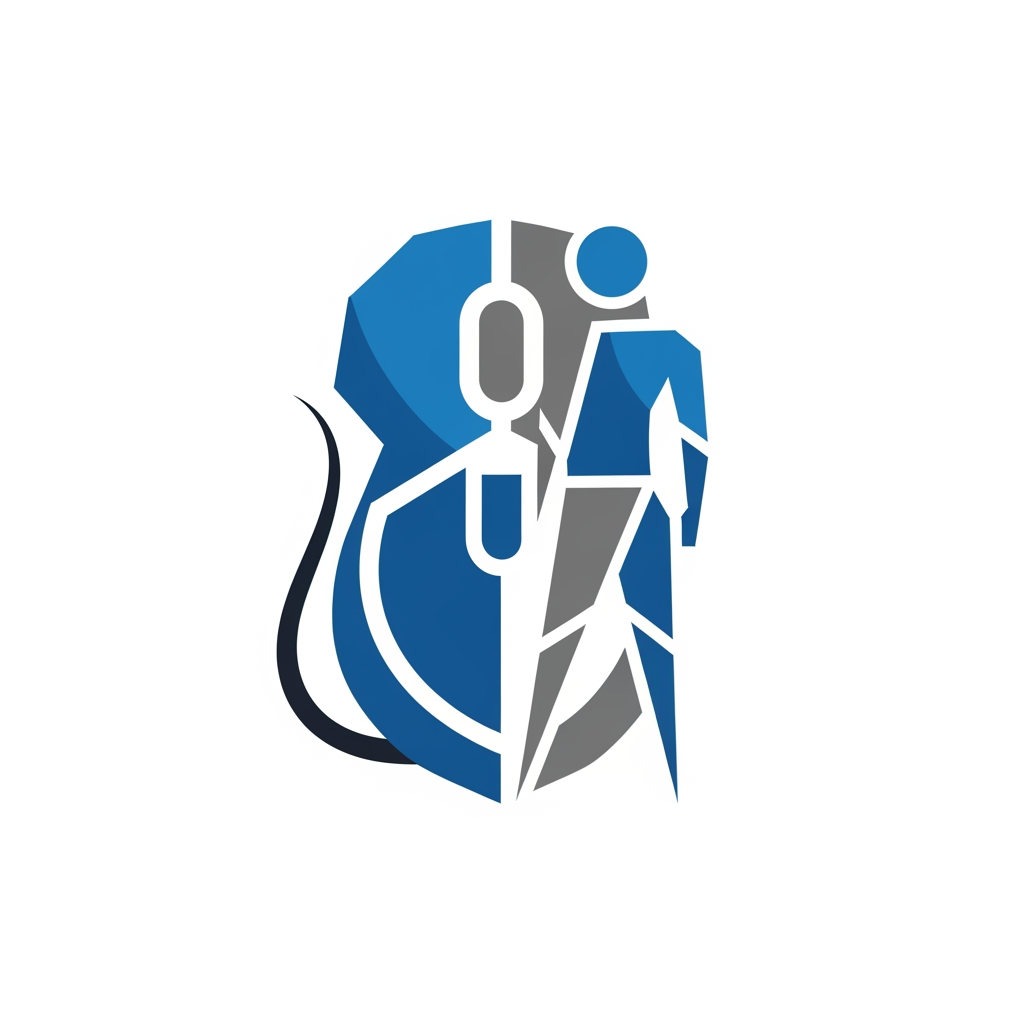 AI Design for create logo in mause and fegure geometry