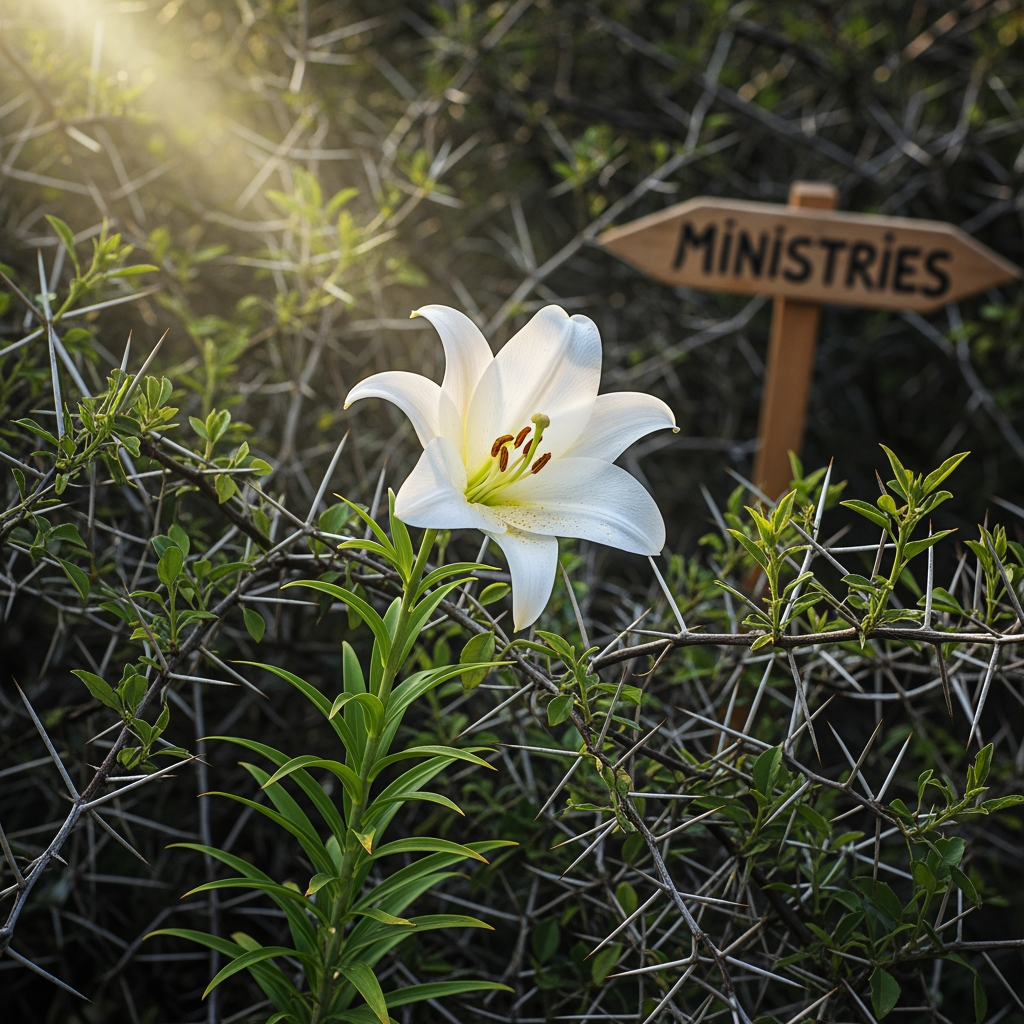 AI Design for Lily among thorns Ministries