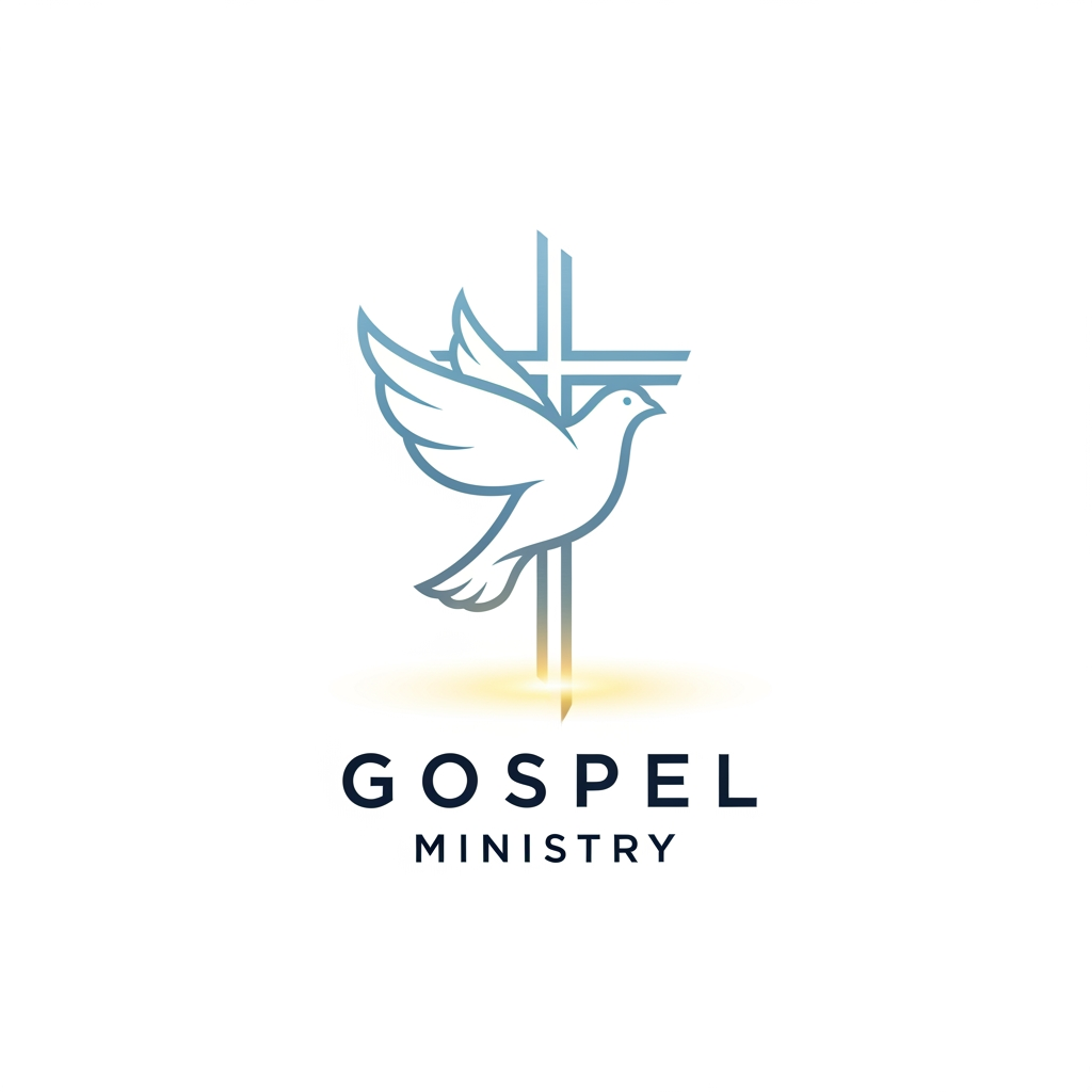 AI Design for yes iam running gospel ministry for that i need logo