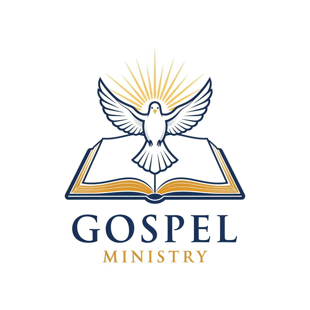 AI Design for yes iam running gospel ministry for that i need logo
