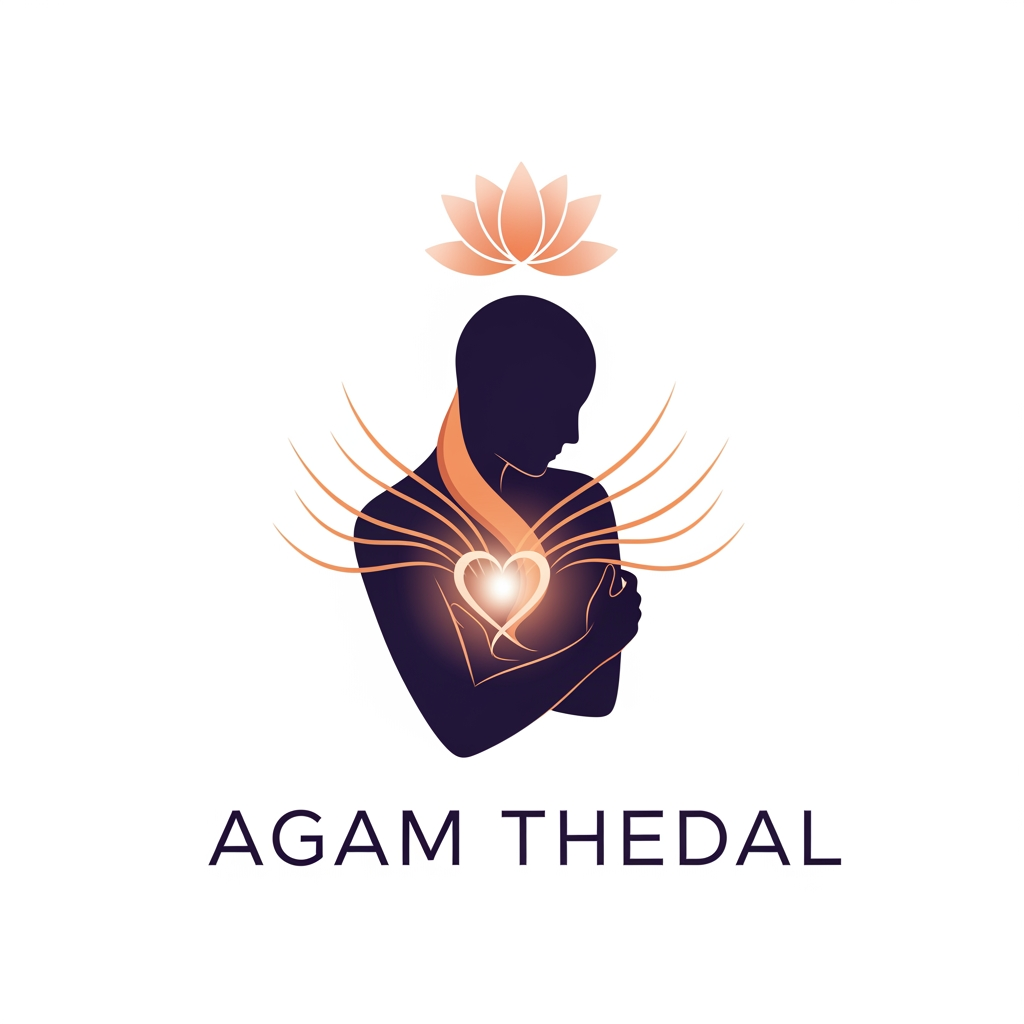 AI Design for CREATE A UNIQUE SOULFUL LOGO FOR "AGAM THEDAL" LIKE FOUNDATION LOGO