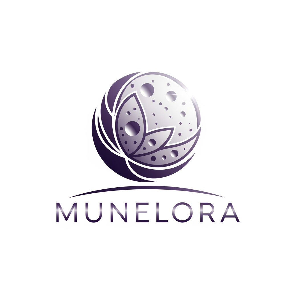 AI Design for i create a logo of business name "Munelora "