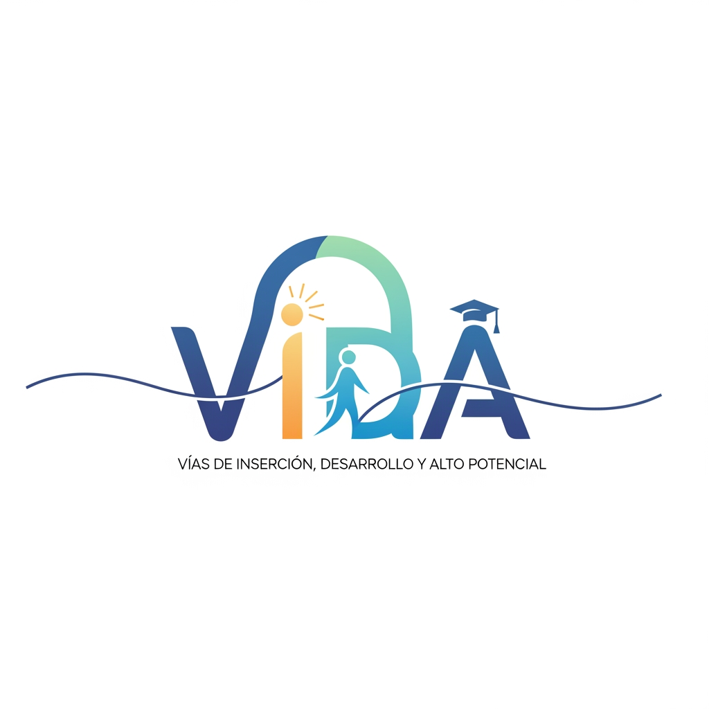 AI Design for create me a logo for an organization called VIDA things to get inspired from:
VIDA creates safe educational corridors for young Syrians affected by persecution - connecting talent with universities in Spain to build futures rooted in dignity, resilience, and hope.The humanitarian crisis in Syria has entered an alarming new phase. Systematic violence targets minority communities - Alawites, Druze, and Kurds - while traditional protection routes have closed VIDA - Vías de Inserción, Desarrollo y Alto Potencial - creates humanitarian educational corridors: a safe, legal, and transformative pathway connecting young talent with higher education in Spain. try to have the logo from the same word so it will be easy to publish anywhere