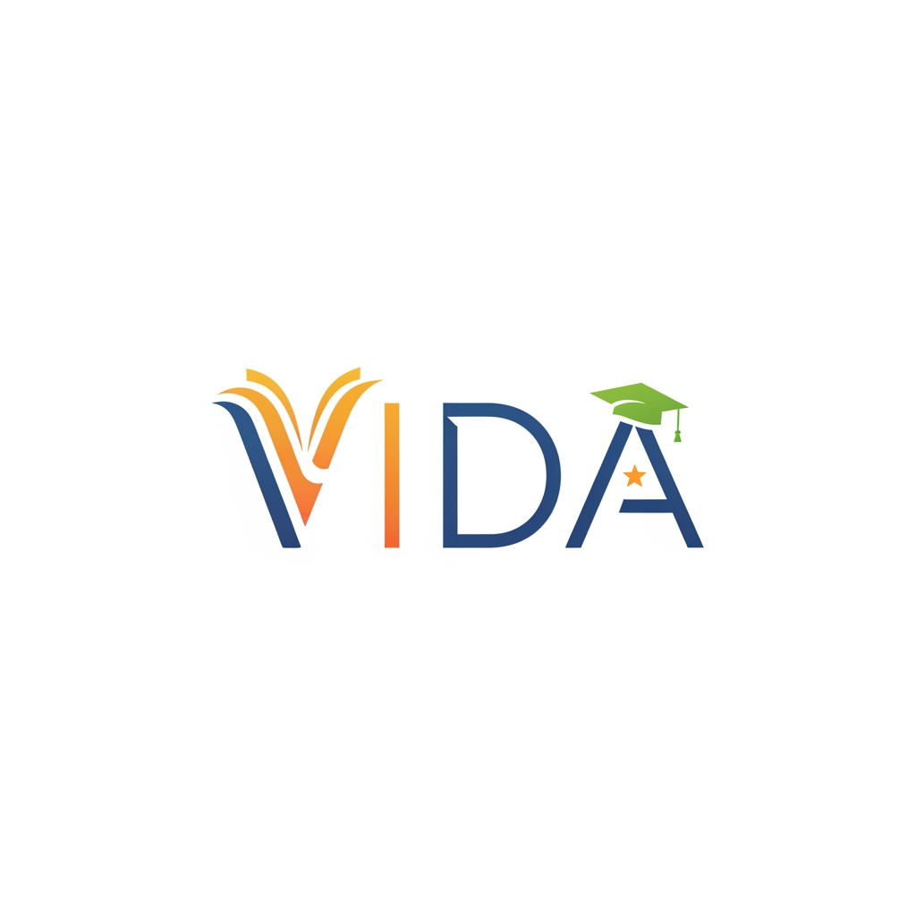 AI Design for create me a logo for an organization called VIDA things to get inspired from:
VIDA creates safe educational corridors for young Syrians affected by persecution - connecting talent with universities in Spain to build futures rooted in dignity, resilience, and hope.The humanitarian crisis in Syria has entered an alarming new phase. Systematic violence targets minority communities - Alawites, Druze, and Kurds - while traditional protection routes have closed VIDA - Vías de Inserción, Desarrollo y Alto Potencial - creates humanitarian educational corridors: a safe, legal, and transformative pathway connecting young talent with higher education in Spain. try to have the logo from the same word so it will be easy to publish anywhere