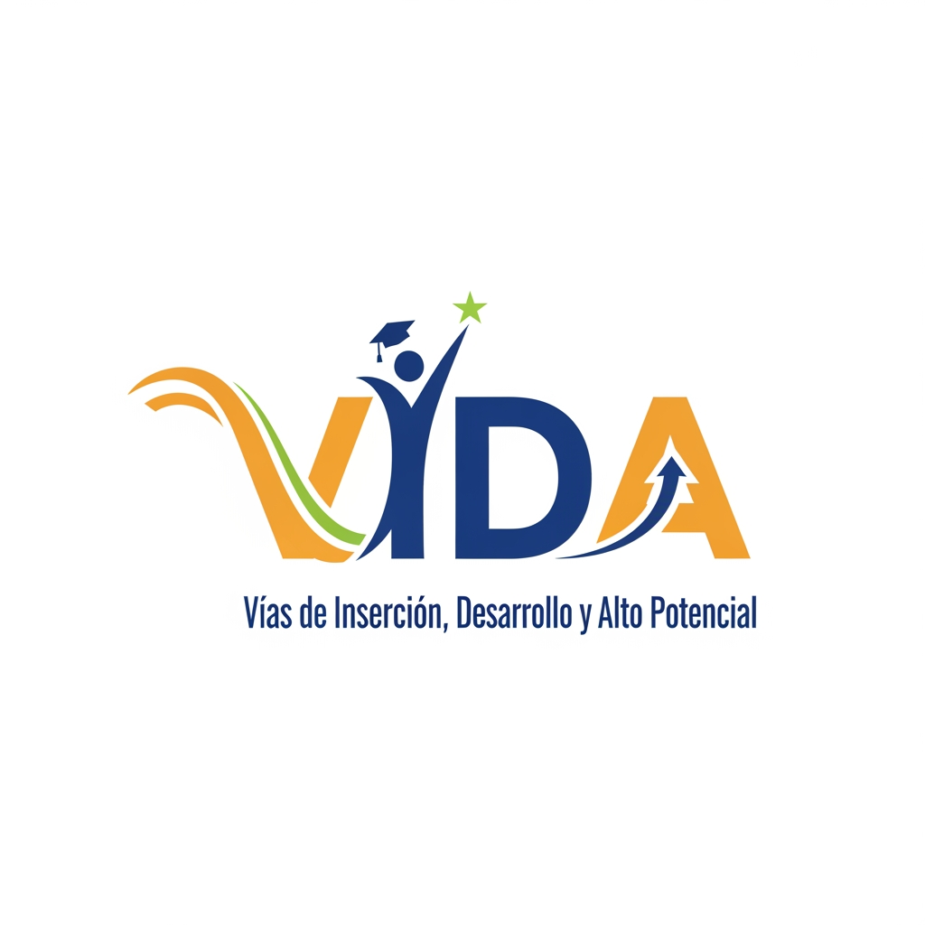AI Design for create me a logo for an organization called VIDA things to get inspired from:
VIDA creates safe educational corridors for young Syrians affected by persecution - connecting talent with universities in Spain to build futures rooted in dignity, resilience, and hope.The humanitarian crisis in Syria has entered an alarming new phase. Systematic violence targets minority communities - Alawites, Druze, and Kurds - while traditional protection routes have closed VIDA - Vías de Inserción, Desarrollo y Alto Potencial - creates humanitarian educational corridors: a safe, legal, and transformative pathway connecting young talent with higher education in Spain. try to have the logo from the same word so it will be easy to publish anywhere