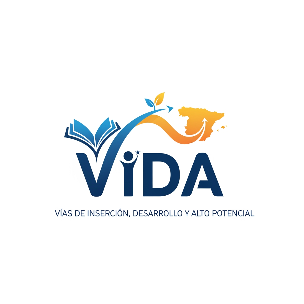 AI Design for create me a logo for an organization called VIDA things to get inspired from:
VIDA creates safe educational corridors for young Syrians affected by persecution - connecting talent with universities in Spain to build futures rooted in dignity, resilience, and hope.The humanitarian crisis in Syria has entered an alarming new phase. Systematic violence targets minority communities - Alawites, Druze, and Kurds - while traditional protection routes have closed VIDA - Vías de Inserción, Desarrollo y Alto Potencial - creates humanitarian educational corridors: a safe, legal, and transformative pathway connecting young talent with higher education in Spain. try to have the logo from the same word so it will be easy to publish anywhere